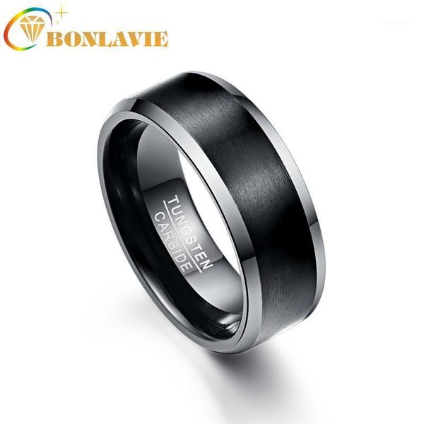 cluster rings bonlavie anillos para hombres 8mm men ring tungsten carbide black wedding bands gift promise band pierscienie1, Golden;silver
cluster rings bonlavie anillos para hombres 8mm men ring tungsten carbide black wedding bands gift promise band pierscienie1, Golden;silver