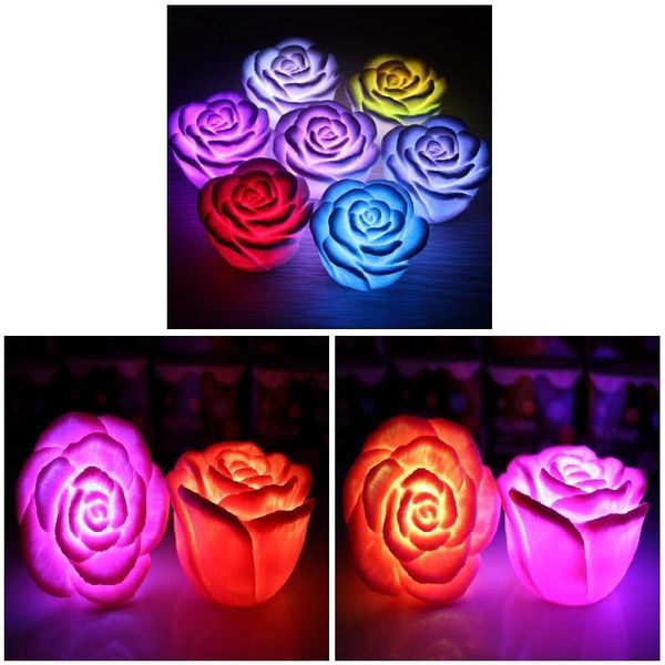 candle holders romantic changing led floating rose flower night light wedding decoration candles &
candle holders romantic changing led floating rose flower night light wedding decoration candles &