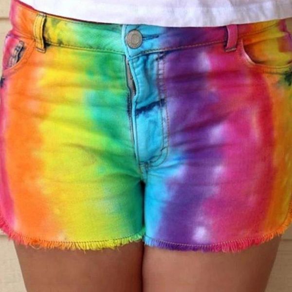 women's jeans female fashion casual summer cool women denim booty shorts high waists fur-lined leg-openings plus size rainbow short jea, Blue
women's jeans female fashion casual summer cool women denim booty shorts high waists fur-lined leg-openings plus size rainbow short jea, Blue