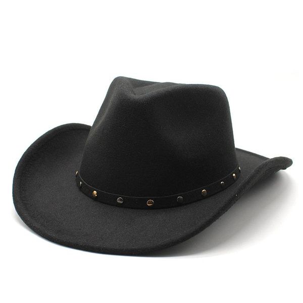 wide brim hats autumn western cowboy hat felt bowler fedora men women simple jazz cap four seasons cowgirl chapeau, Blue;gray
wide brim hats autumn western cowboy hat felt bowler fedora men women simple jazz cap four seasons cowgirl chapeau, Blue;gray