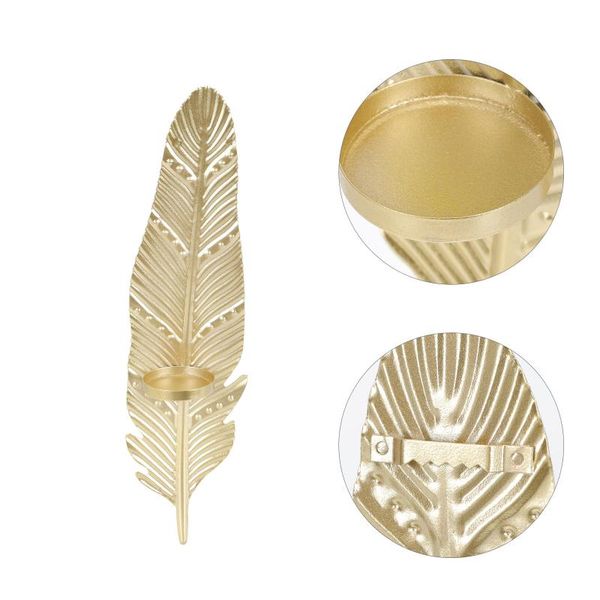 candle holders 1pc leaf modeling candlestick wall hanging stand chic adorn golden
candle holders 1pc leaf modeling candlestick wall hanging stand chic adorn golden