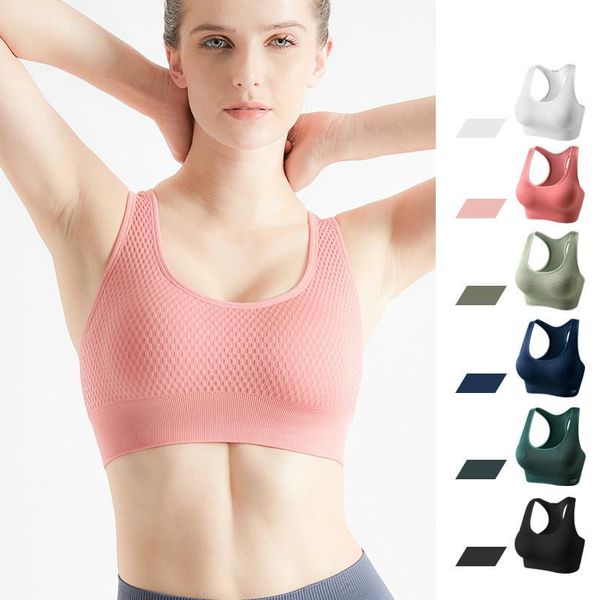 women sport bras yoga shirt fitness running vest underwear padded bra crop wireless push up brassiere gym clothing, White;black
women sport bras yoga shirt fitness running vest underwear padded bra crop wireless push up brassiere gym clothing, White;black