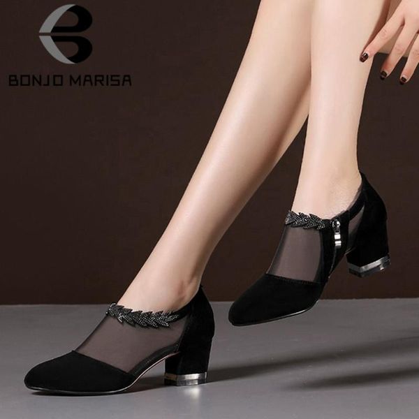 dress shoes bonjomarisa office lady comfy high heels spring summer pumps zipper rhinestone flock women round head woman, Black
dress shoes bonjomarisa office lady comfy high heels spring summer pumps zipper rhinestone flock women round head woman, Black