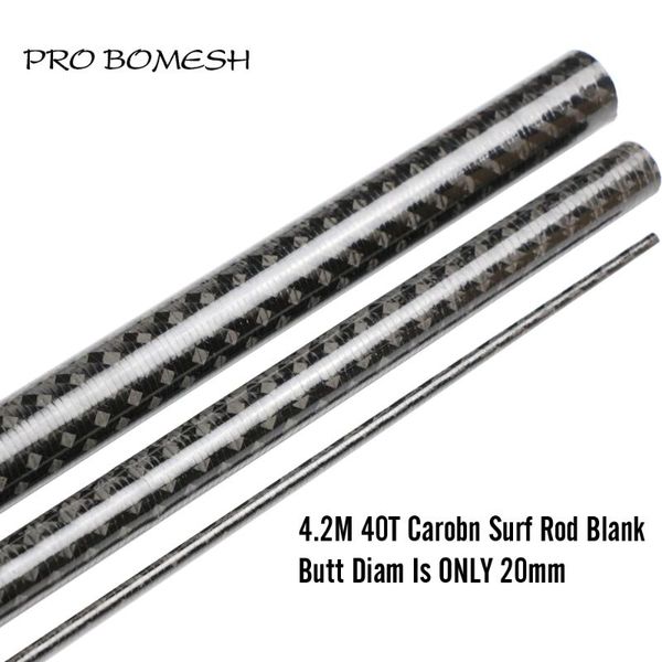 pro bomesh 1 blank 4.2m 398g 3 section 40t carbon fiber surf rod 3k reinforce joint part diy fishing repair boat rods
pro bomesh 1 blank 4.2m 398g 3 section 40t carbon fiber surf rod 3k reinforce joint part diy fishing repair boat rods