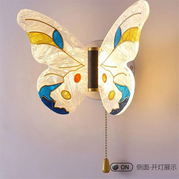 wall lamp enamel creative butterfly bedroom bedside living room aisle study children's modern art decor led light
wall lamp enamel creative butterfly bedroom bedside living room aisle study children's modern art decor led light