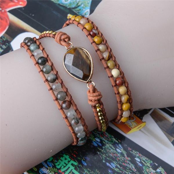 tennis 2021 3x leather wrap beaded bracelet natural stone bracelet, boho chic jewelry bohemian drop, Golden;silver
tennis 2021 3x leather wrap beaded bracelet natural stone bracelet, boho chic jewelry bohemian drop, Golden;silver