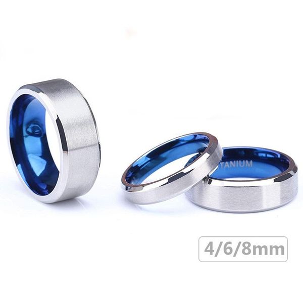wedding rings eamti 100% pure titanium men women ring silver color blue inside classic 4/6mm provide drop, Slivery;golden
wedding rings eamti 100% pure titanium men women ring silver color blue inside classic 4/6mm provide drop, Slivery;golden