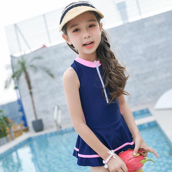girl one-piece sports swimsuit skirt design front zipper fashionable casual cute suits
girl one-piece sports swimsuit skirt design front zipper fashionable casual cute suits