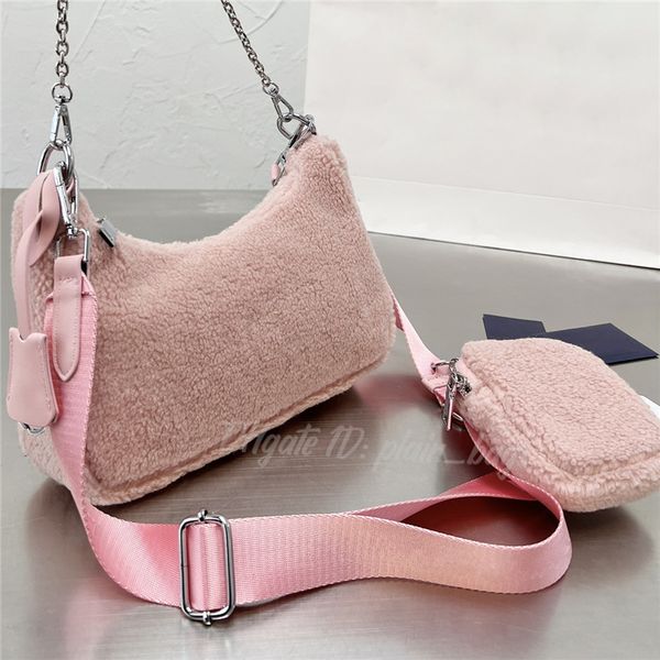 2021 designers lady nylon hobo lambswool wallets shopping zipper shoulder handbag plain saddle tote bags leather letter casual cross body sh, Red;black
2021 designers lady nylon hobo lambswool wallets shopping zipper shoulder handbag plain saddle tote bags leather letter casual cross body sh, Red;black