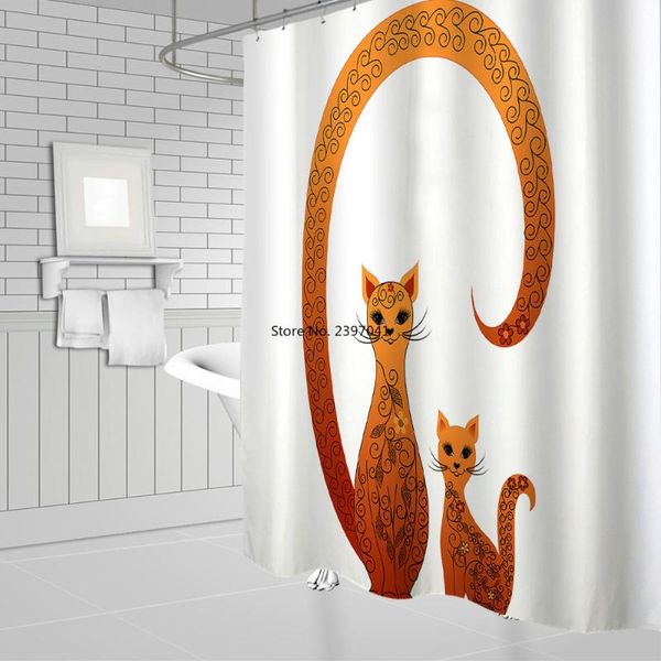 shower curtains unique design two cute cat picture hanging curtain waterproof mildew polyester fabric home bathroom decoration
shower curtains unique design two cute cat picture hanging curtain waterproof mildew polyester fabric home bathroom decoration