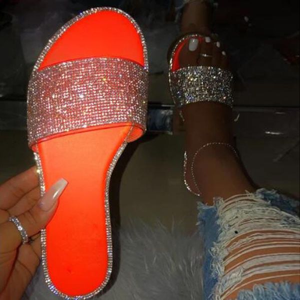 rhinestone slippers 2021 women fashion wild beach flip flop bright diamond flat bottom outdoor student sandals, Black
rhinestone slippers 2021 women fashion wild beach flip flop bright diamond flat bottom outdoor student sandals, Black