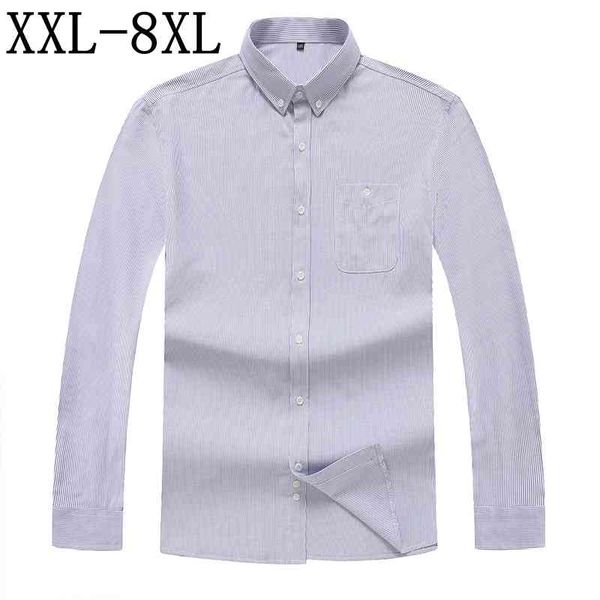 men's casual shirts striped long sleeve shirt, loose pocket shirt, large casual brand clothing, 6xl 7xl 8xl, fashion, White;black
men's casual shirts striped long sleeve shirt, loose pocket shirt, large casual brand clothing, 6xl 7xl 8xl, fashion, White;black