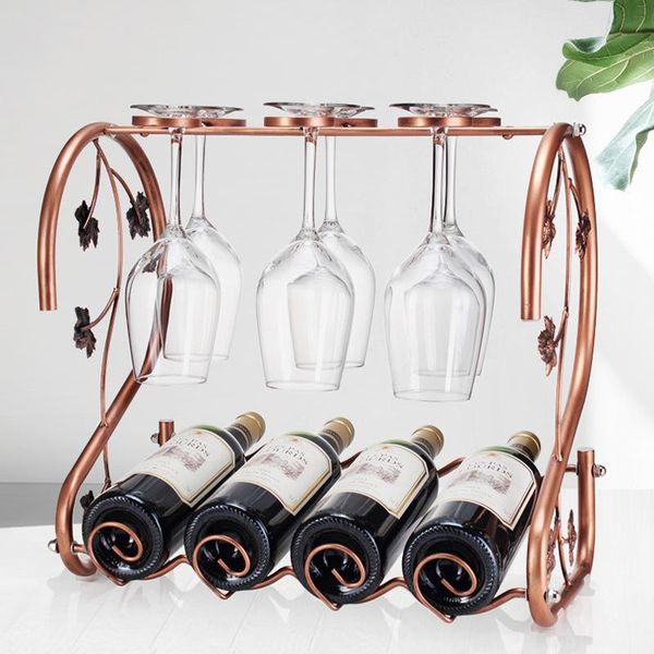 tablewine racks high-end glass rack hanging bottle display household glasses 
tablewine racks high-end glass rack hanging bottle display household glasses