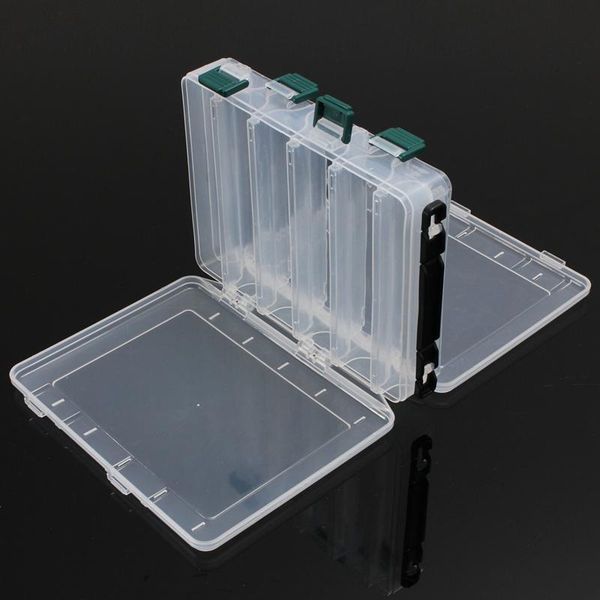 compartments white plastic fishing lure tackle box double sided high strength transparent visible with drain hole 20*17*4 accessories
compartments white plastic fishing lure tackle box double sided high strength transparent visible with drain hole 20*17*4 accessories