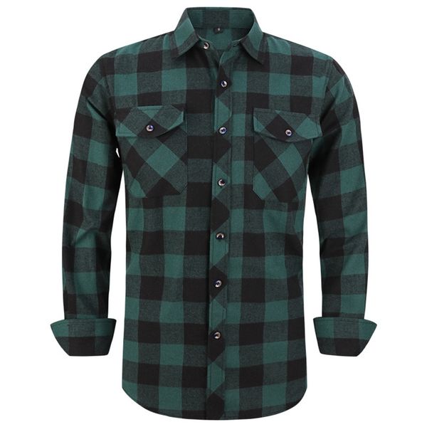 men's plaid flannel shirt spring autumn male regular fit casual long-sleeved shirts for (usa size s l xl 2xl) 210809, White;black
men's plaid flannel shirt spring autumn male regular fit casual long-sleeved shirts for (usa size s l xl 2xl) 210809, White;black