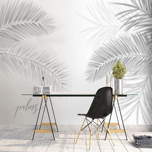 wallpapers custom 3d mural wallpaper modern black white hand painted leaves art wall painting for living room dining bedroom backdrop
wallpapers custom 3d mural wallpaper modern black white hand painted leaves art wall painting for living room dining bedroom backdrop