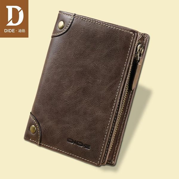 dide brand cowhide mens wallets male purse short genuine leather zipper coin wallet card holder fine box, Red;black
dide brand cowhide mens wallets male purse short genuine leather zipper coin wallet card holder fine box, Red;black