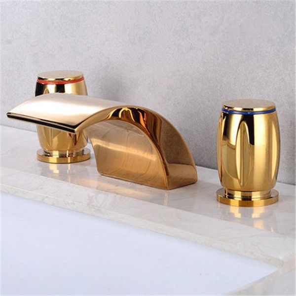 bathroom sink basin stainless steel water taps 3 hole pcs faucets arc-shaped widespread double handle mixer tap
bathroom sink basin stainless steel water taps 3 hole pcs faucets arc-shaped widespread double handle mixer tap