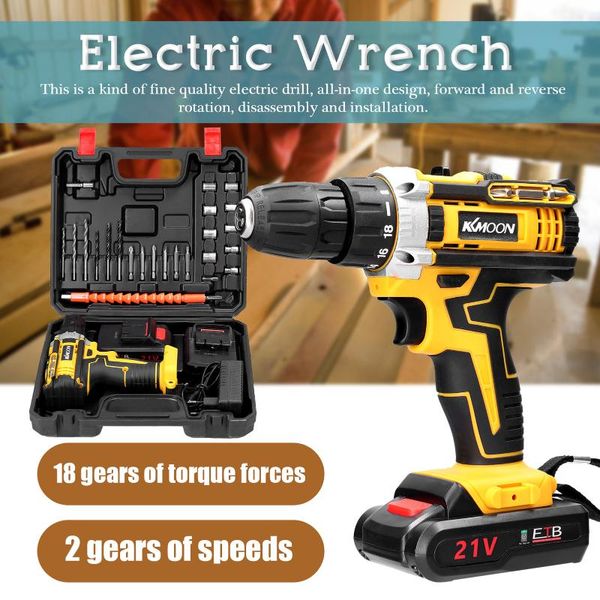 professiona electric drills 21v mini drill cordless screwdriver brush motor 2 speeds 18 gears of torque adjustable holes drilling machine
professiona electric drills 21v mini drill cordless screwdriver brush motor 2 speeds 18 gears of torque adjustable holes drilling machine