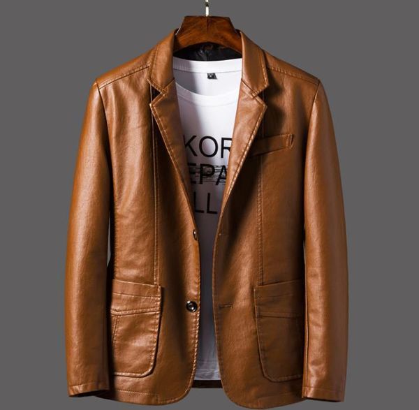 men's fur & faux leather jackets spring autumn arrival mens pu blazer men male slim casual suit jacket plus size 6xl outerwear, Black
men's fur & faux leather jackets spring autumn arrival mens pu blazer men male slim casual suit jacket plus size 6xl outerwear, Black