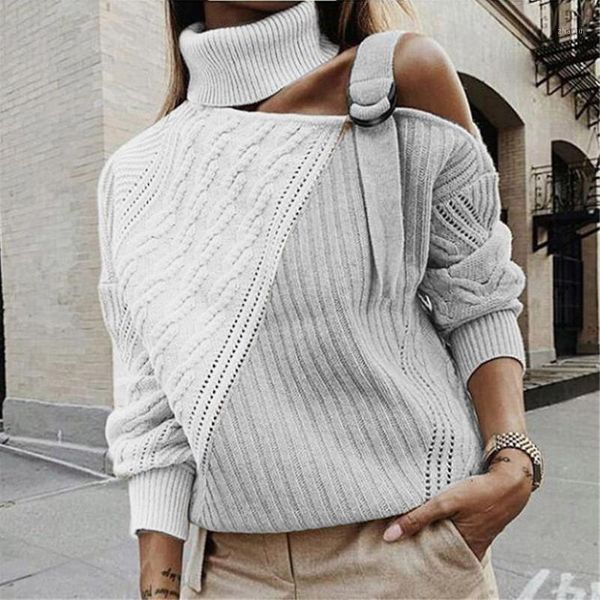 turtleneck pullover sweater for women off shoulder colorblock long sleeve knitted female autumn winter knit women's sweaters, White;black
turtleneck pullover sweater for women off shoulder colorblock long sleeve knitted female autumn winter knit women's sweaters, White;black