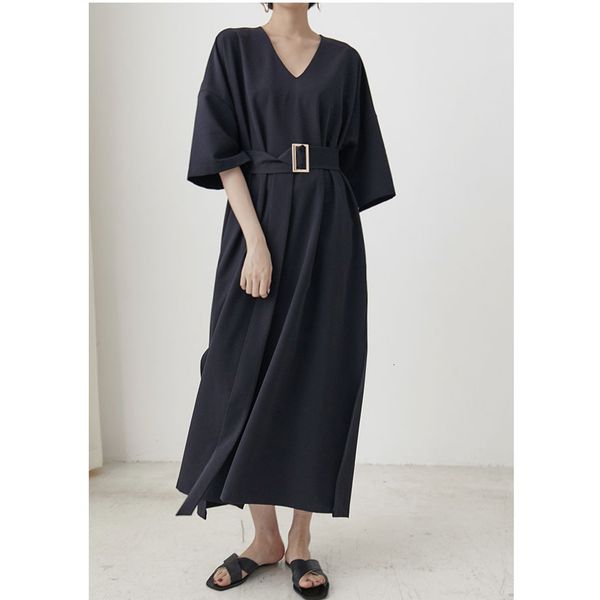 dress vintage low-cut v half sleeve size robe dressed mujer female summer, Black;gray
dress vintage low-cut v half sleeve size robe dressed mujer female summer, Black;gray