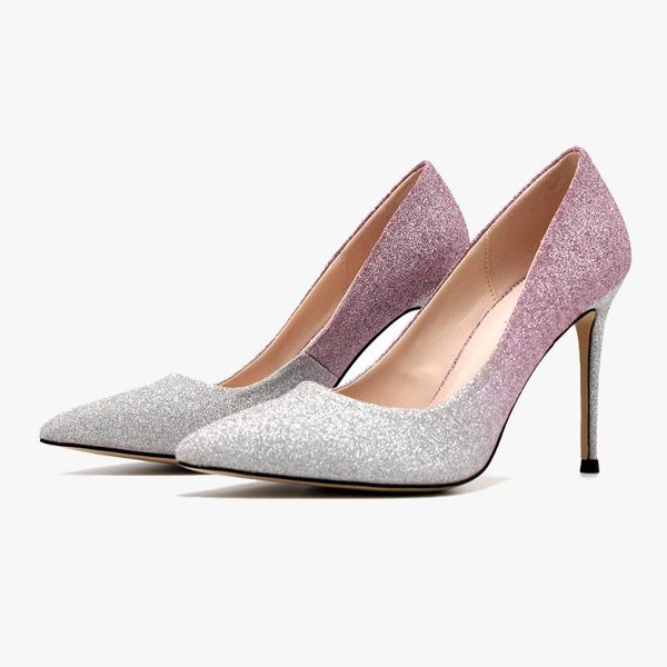 dress shoes women pointed toe pumps patent leather high heels boat wedding zapatos mujer blue wine red 2021, Black
dress shoes women pointed toe pumps patent leather high heels boat wedding zapatos mujer blue wine red 2021, Black