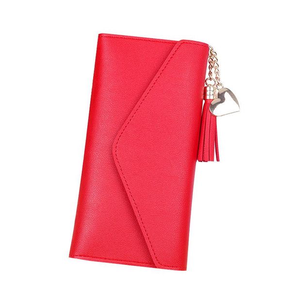 wallets spring and summer long style trendy heart pendant simple fashion multifunctional lychee pattern women's wallet, Red;black
wallets spring and summer long style trendy heart pendant simple fashion multifunctional lychee pattern women's wallet, Red;black