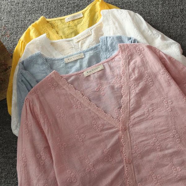 women's blouses & shirts 2021 summer short sleeve shirt women v neck casual female, White 
women's blouses & shirts 2021 summer short sleeve shirt women v neck casual female, White