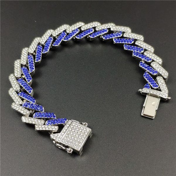 charm bracelets personalized jewelry hip hop cuban chain 15mm gold rhinestone bar men's bracelet hiphop fashion 2021 hand accessories, Golden;silver
charm bracelets personalized jewelry hip hop cuban chain 15mm gold rhinestone bar men's bracelet hiphop fashion 2021 hand accessories, Golden;silver