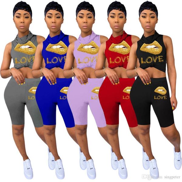women summer 2 two piece blouses outfits shorts tracksuits sleeveless vest with face mask bodycon biker casual sports set jogging, White
women summer 2 two piece blouses outfits shorts tracksuits sleeveless vest with face mask bodycon biker casual sports set jogging, White