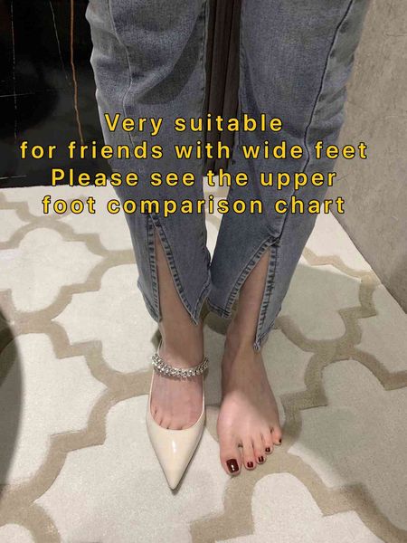 sandals female shoes pointed to toe strass women's patent leather sandals a word with stiletto heels 2vbf, Black
sandals female shoes pointed to toe strass women's patent leather sandals a word with stiletto heels 2vbf, Black