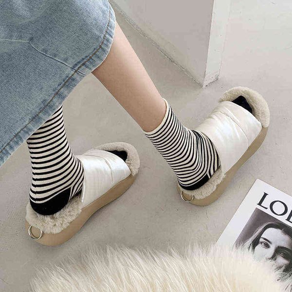 net red thick bottom warm down plush slippers for women to wear out the new versatile open toe flip flops in autumn and winter 2022, Black
net red thick bottom warm down plush slippers for women to wear out the new versatile open toe flip flops in autumn and winter 2022, Black