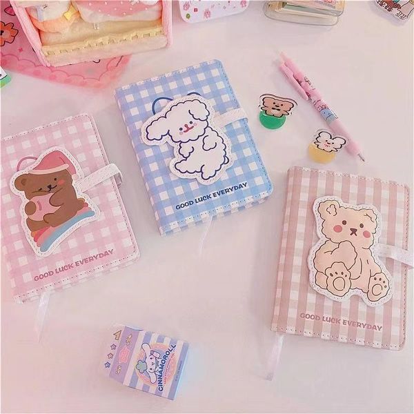 cartoon pudding dog diary planner notebooks korean ins bear student girls journal notebook agenda stationery gift purse, White
cartoon pudding dog diary planner notebooks korean ins bear student girls journal notebook agenda stationery gift purse, White