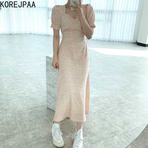 korejpaa women dress summer korean chic gentle temperament square neck full-screen floral lace-up puff sleeve vestidos 210526, Black;gray
korejpaa women dress summer korean chic gentle temperament square neck full-screen floral lace-up puff sleeve vestidos 210526, Black;gray
