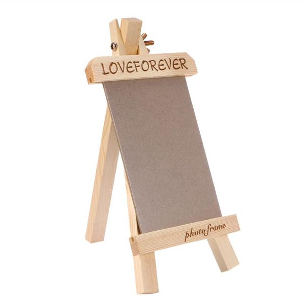 frames diy creative wooden single picture po frame tablewood with stand for home decor vertical version 10