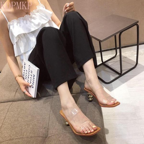 slippers european and american square head transparent ins wind contracted special-shaped with sandals, Black
slippers european and american square head transparent ins wind contracted special-shaped with sandals, Black