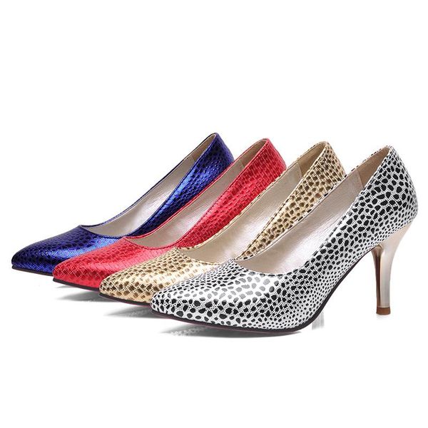 big size 32-47 2021 spring & autumn fashion leopard women thin heels pumps 4 colors dress shoes, Black
big size 32-47 2021 spring & autumn fashion leopard women thin heels pumps 4 colors dress shoes, Black