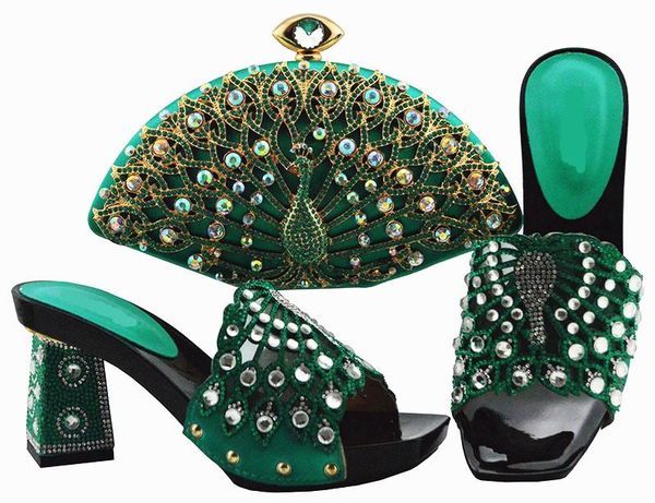 dress shoes fashionable teal women pumps and bag set with big crystal decoration african match handbag for qsl004, Black
dress shoes fashionable teal women pumps and bag set with big crystal decoration african match handbag for qsl004, Black