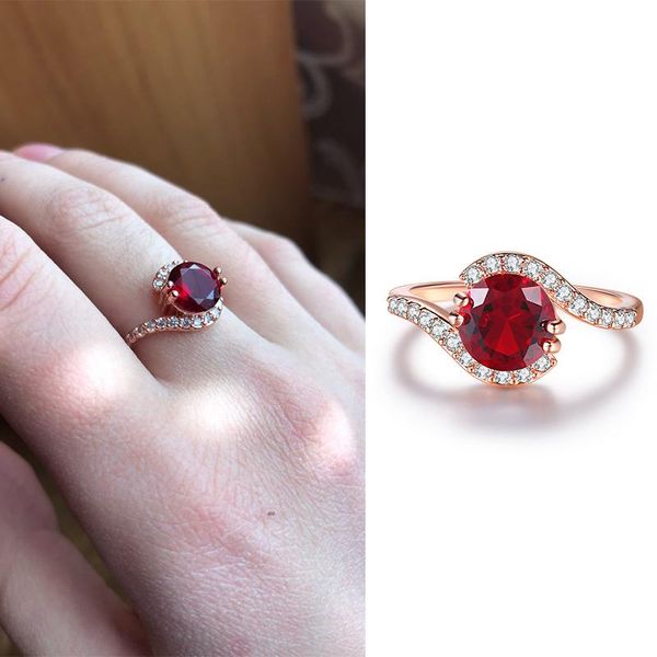 wedding rings luxury red & clear crystal for women rose gold color cubic zirconia fashion jewelry xmas gift, Slivery;golden
wedding rings luxury red & clear crystal for women rose gold color cubic zirconia fashion jewelry xmas gift, Slivery;golden