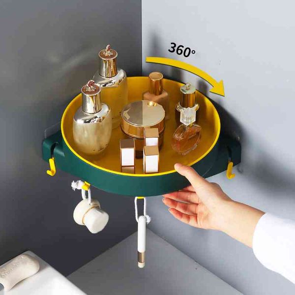 360 rotating shelves corner shelves rack bathroom kitchen shelves cosmetics rack punch-wall mounted storage supplies
360 rotating shelves corner shelves rack bathroom kitchen shelves cosmetics rack punch-wall mounted storage supplies