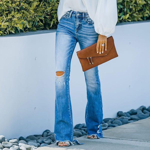 women's jeans blue ripped flared women high waist pants streetwear denim trousers lady casual boot cut 2021 autumn
women's jeans blue ripped flared women high waist pants streetwear denim trousers lady casual boot cut 2021 autumn