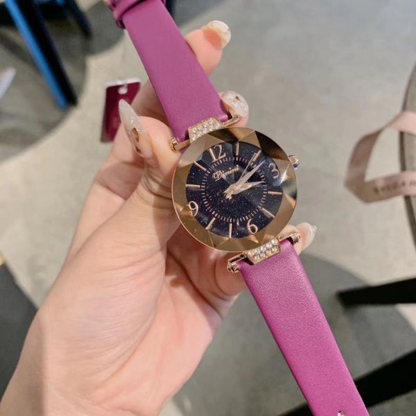 wristwatches fashion faceted star crystal watches for women beautiful candy colors real leather wrist watch quartz waterproof students, Slivery;brown
wristwatches fashion faceted star crystal watches for women beautiful candy colors real leather wrist watch quartz waterproof students, Slivery;brown