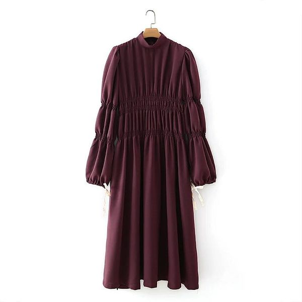 casual dresses women lantern sleeve side slit midi dress female elastic waist clothes lady loose vestido d6715, Black;gray
casual dresses women lantern sleeve side slit midi dress female elastic waist clothes lady loose vestido d6715, Black;gray