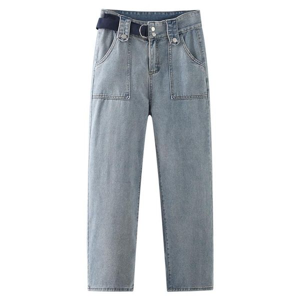 women jeans 2021 spring oversize straight pants fashion casual clothes female denim trousers two button plus size bottoms women's, Blue
women jeans 2021 spring oversize straight pants fashion casual clothes female denim trousers two button plus size bottoms women's, Blue