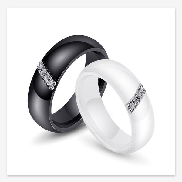 wedding rings eamti white ceramic ring for women man black band 6mm width couple wholesale alianca de casamento drop, Slivery;golden
wedding rings eamti white ceramic ring for women man black band 6mm width couple wholesale alianca de casamento drop, Slivery;golden