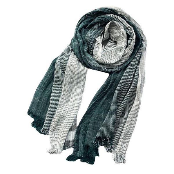 scarves men's scarf fashion brand striped warm spring and autumn soft shawl cotton fringed, Blue;gray
scarves men's scarf fashion brand striped warm spring and autumn soft shawl cotton fringed, Blue;gray