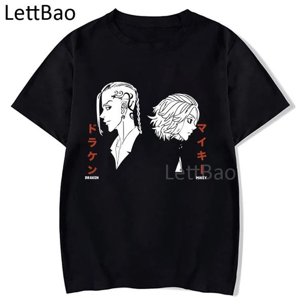men's t-shirts harajuku anime tokyo revengers mikey draken t-shirt funny cartoon manga ulzzang streetwear fashion summer short sleeve, White;black
men's t-shirts harajuku anime tokyo revengers mikey draken t-shirt funny cartoon manga ulzzang streetwear fashion summer short sleeve, White;black