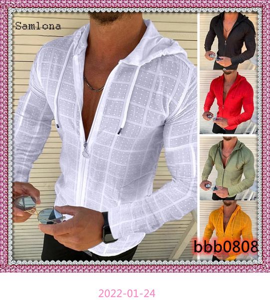 fashion long/short sleeved hoodie zipper t shirt men clothing summer solid color casual plaid print open stitch thin tshirt mens, White;black
fashion long/short sleeved hoodie zipper t shirt men clothing summer solid color casual plaid print open stitch thin tshirt mens, White;black