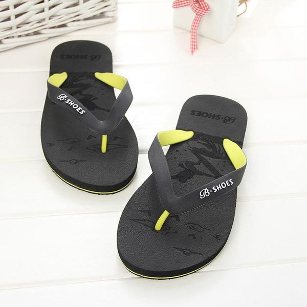 slippers summer men anti-skidding sandals slipper beach shoes flip flops sandales femmes women, Black 
slippers summer men anti-skidding sandals slipper beach shoes flip flops sandales femmes women, Black